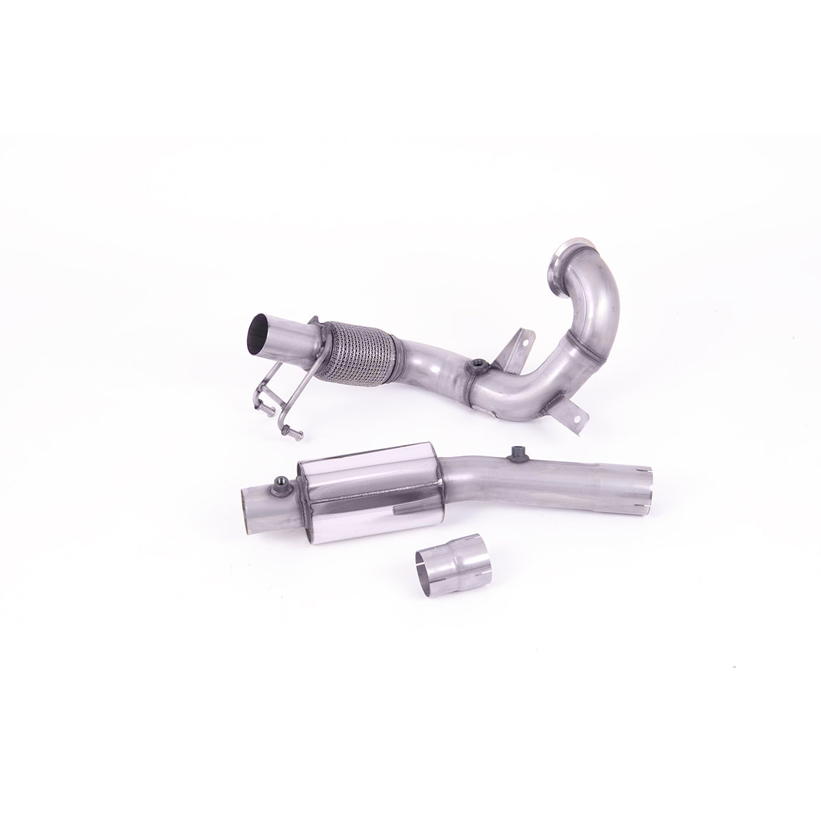 Milltek Sport VW Polo GTI Mk6 2.0 TSI (GPF) Downpipe De-Cat Exhaust