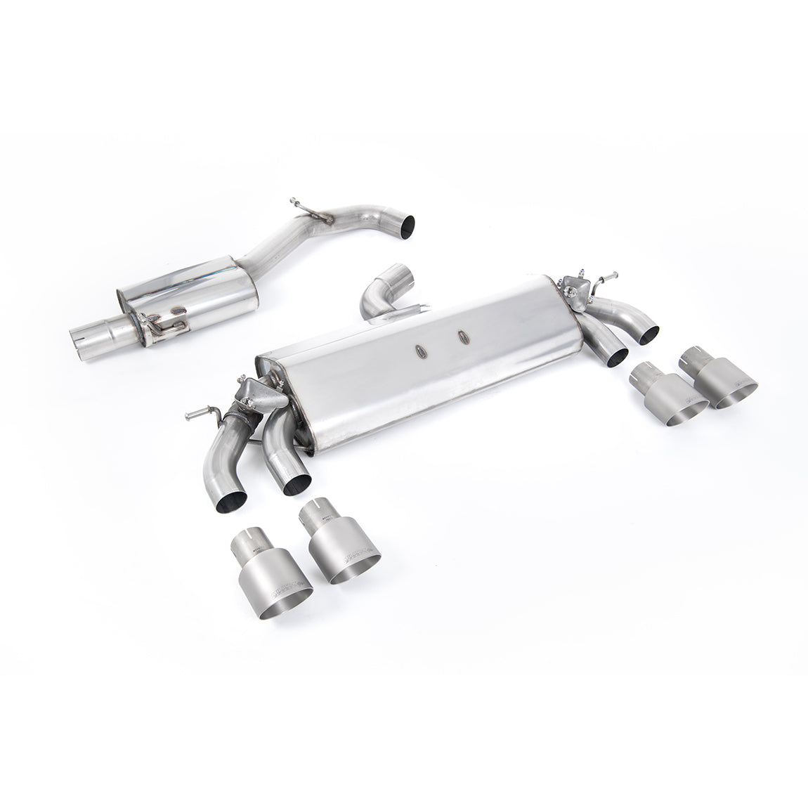 Système d'échappement arrière Milltek Sport pour VW Golf R Mk7.5 (sans GPF)