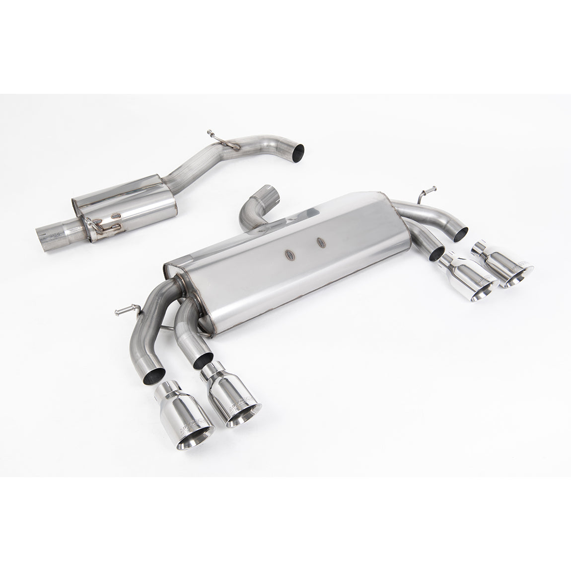 Système d'échappement arrière Milltek Sport pour VW Golf R Mk7.5 (sans GPF)