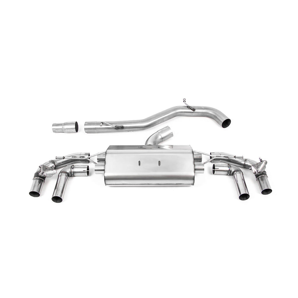 Milltek Sport VW Golf R Mk8 Hatchback GPF-Back Exhaust System