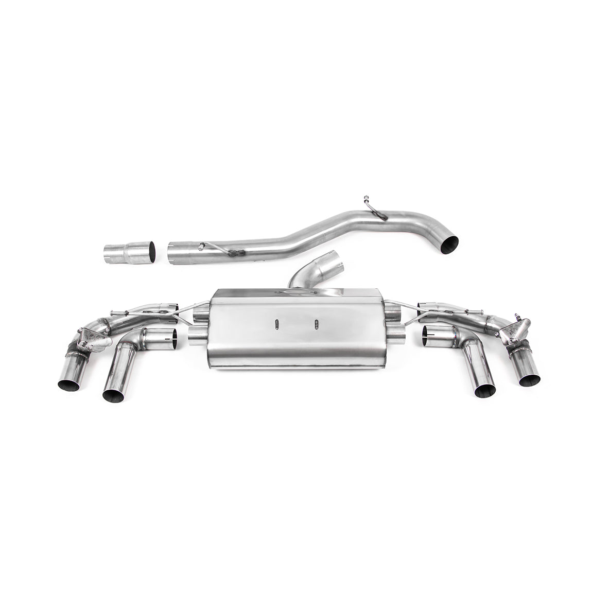 Milltek Sport VW Golf R Mk8 GPF-Back Exhaust System