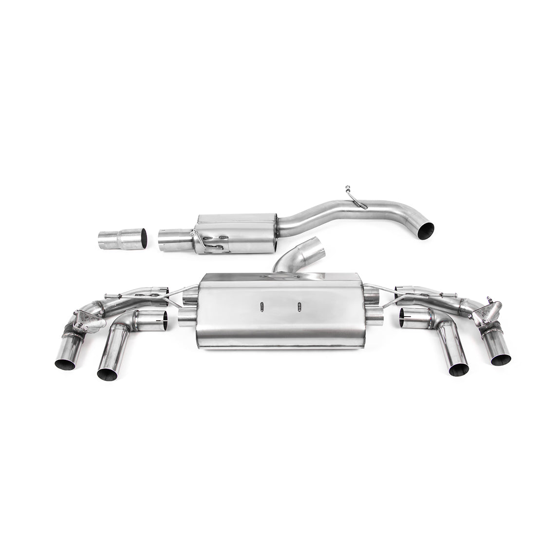 Milltek Sport VW Golf R Mk8 GPF-Back Exhaust System