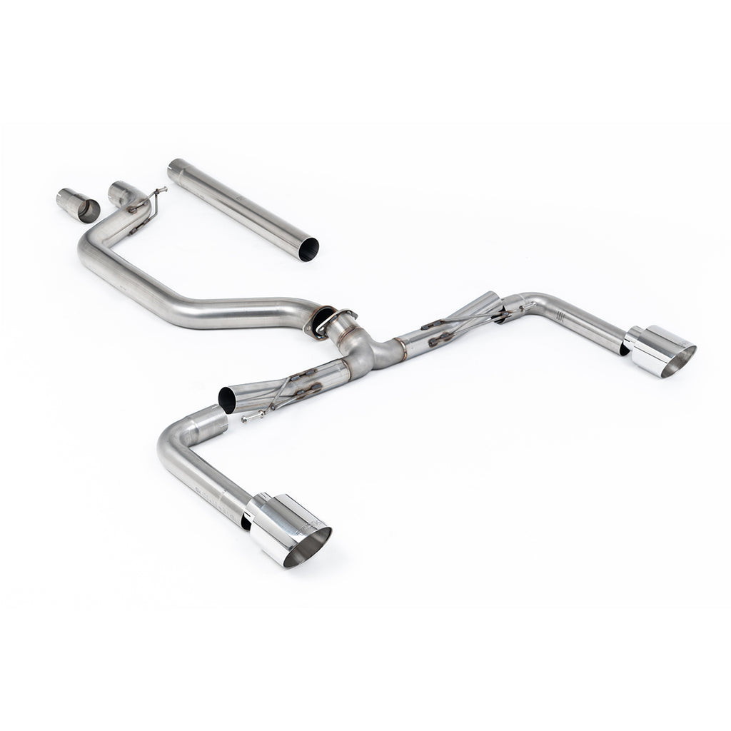 Milltek Sport VW Golf GTI Mk8 (Inc. Clubsport) GPF-Back Exhaust System