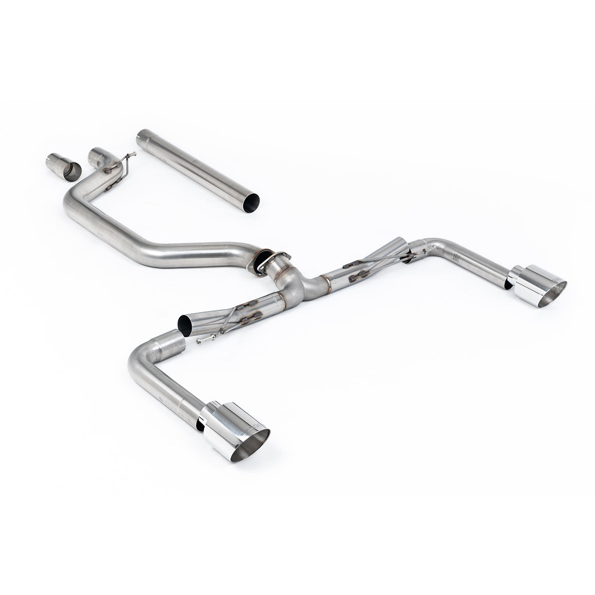 Milltek Sport VW Golf GTI Mk8 (Inc. Clubsport) GPF-Back Exhaust System