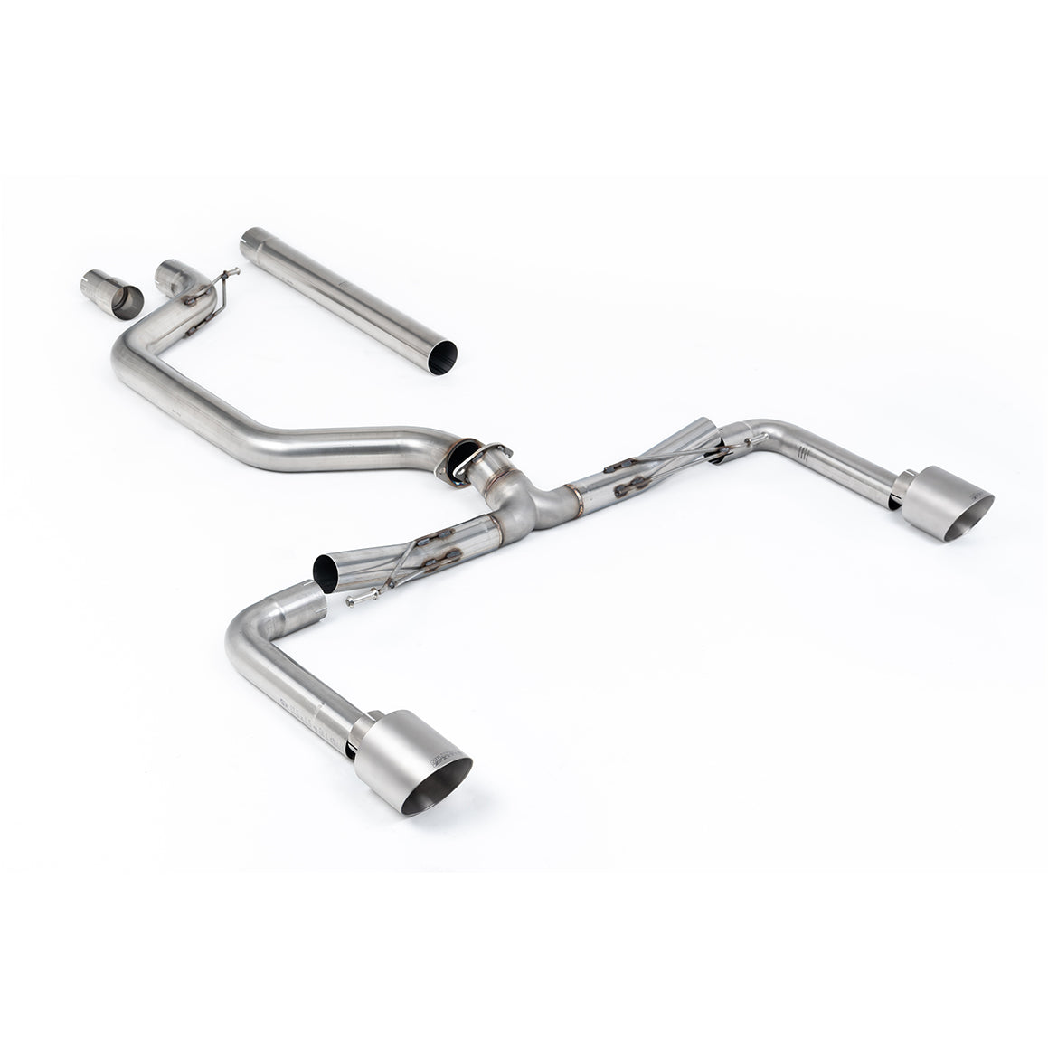 Milltek Sport VW Golf GTI Mk8 (Inc. Clubsport) GPF-Back Exhaust System