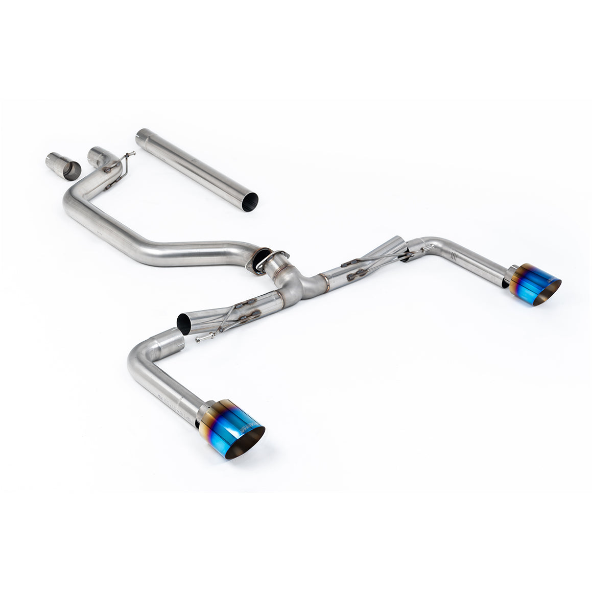 Milltek Sport VW Golf GTI Mk8 (Inc. Clubsport) GPF-Back Exhaust System