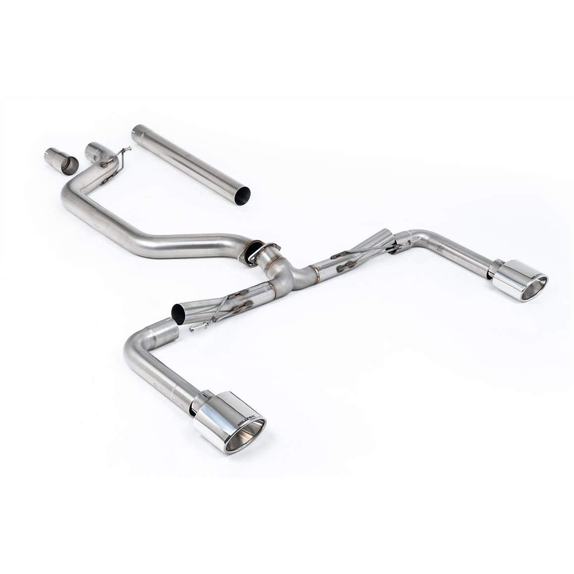 Milltek Sport VW Golf GTI Mk8 (Inc. Clubsport) GPF-Back Exhaust System