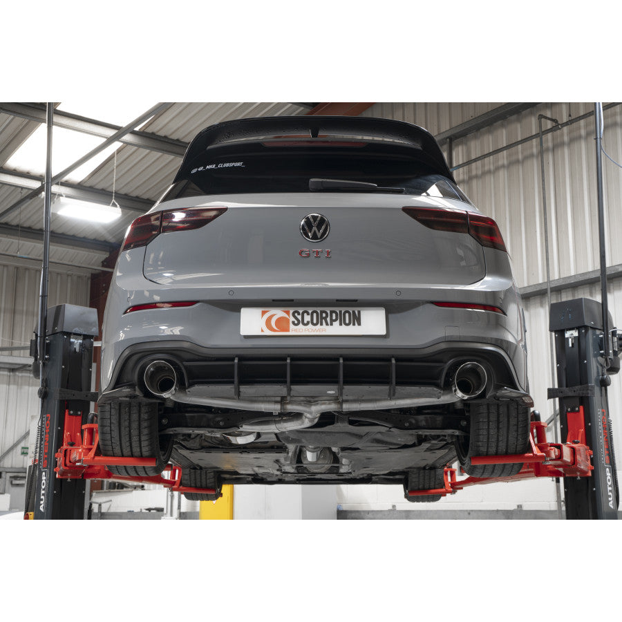 Scorpion VW Golf GTI Mk8 Clubsport GPF-Back Exhaust System