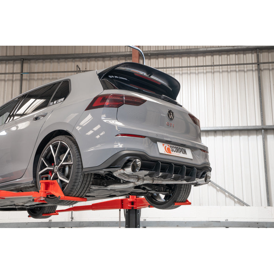 Scorpion VW Golf GTI Mk8 Clubsport GPF-Back Exhaust System
