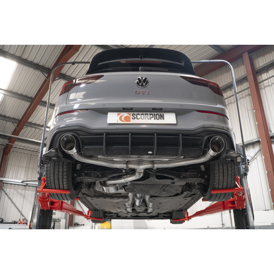 Scorpion VW Golf GTI Mk8 Clubsport GPF-Back Exhaust System