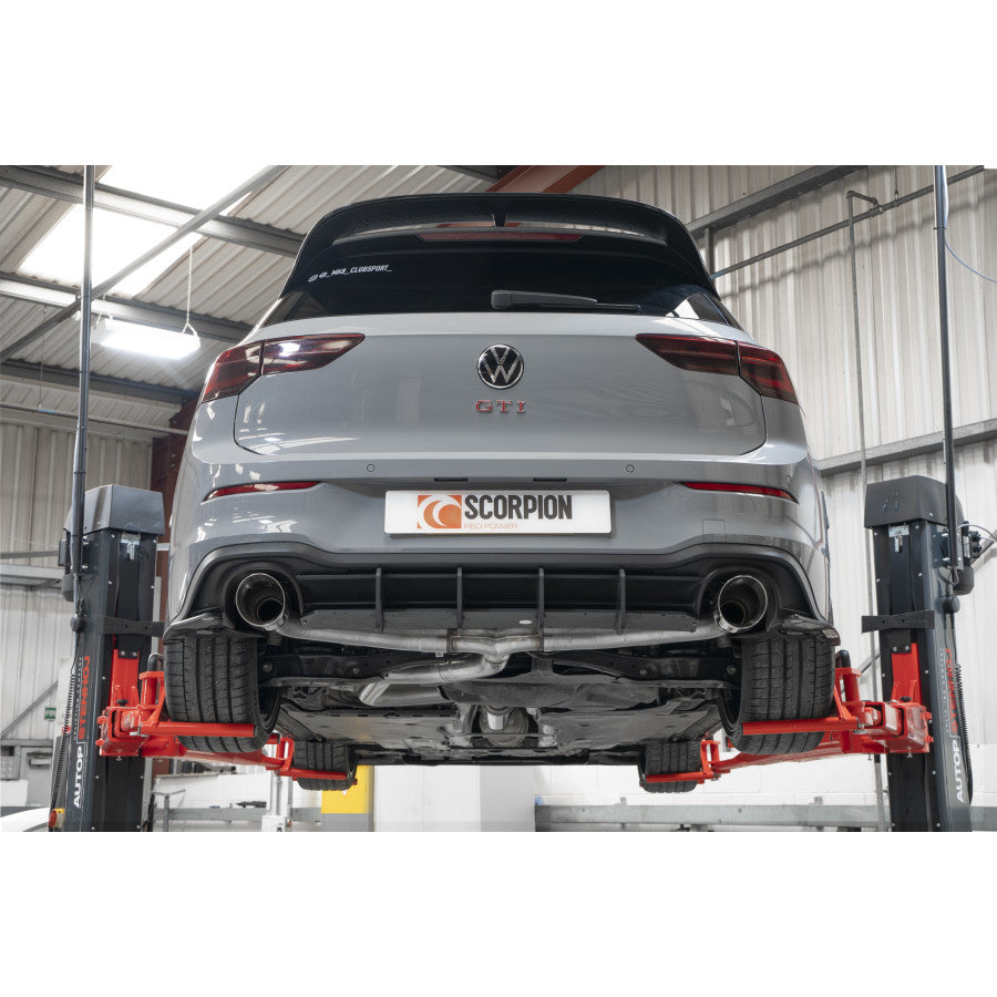Scorpion VW Golf GTI Mk8 Clubsport Predator GPF-Back Exhaust System