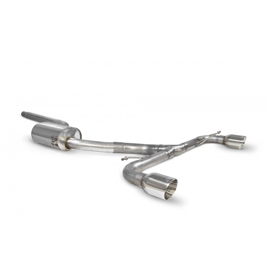 Scorpion VW Scirocco R Predator Cat-Back Exhaust System