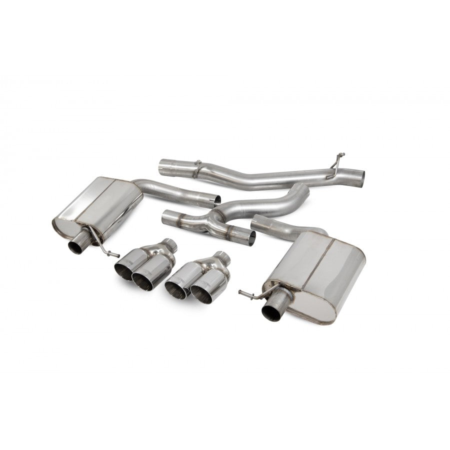 Système d'échappement Cat-Back Scorpion pour VW Golf R MK7.5 Estate (modèles non GPF restylés)