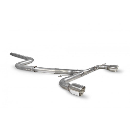 Scorpion VW Scirocco R Predator Cat-Back Exhaust System