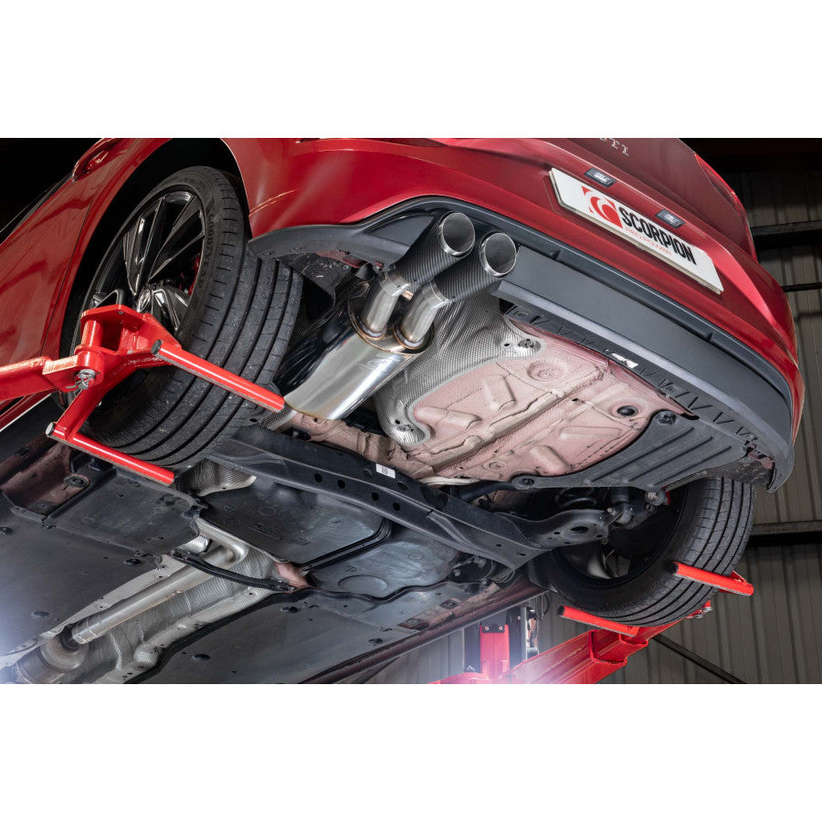 Scorpion VW Polo GTI Mk6 AW (Facelift) GPF-Back Exhaust System