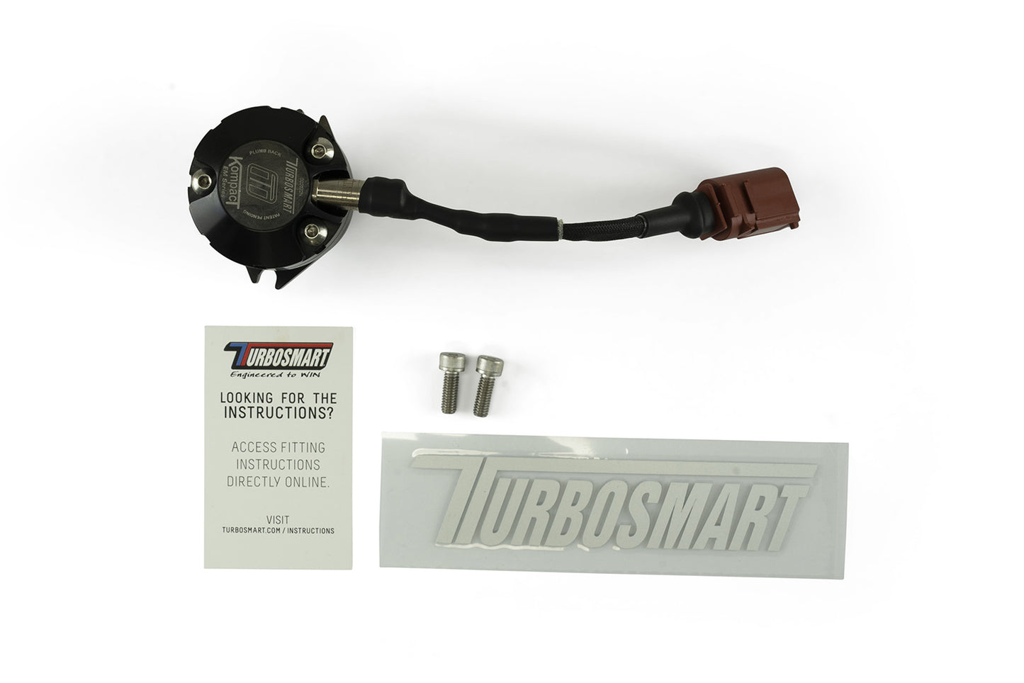 Turbosmart Kompact EM VR4 Plumb Back Blow Off Valve - VW Polo GTI Mk5 1.4 TSI