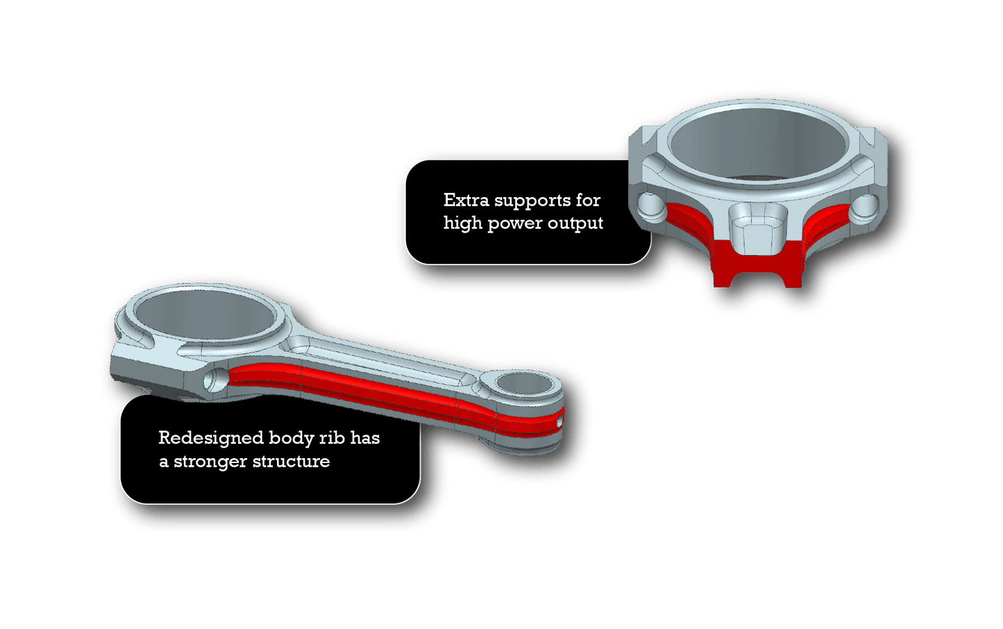 BW I-Beam Connecting Rods - BMW M140i and M240i F20/F22 B58