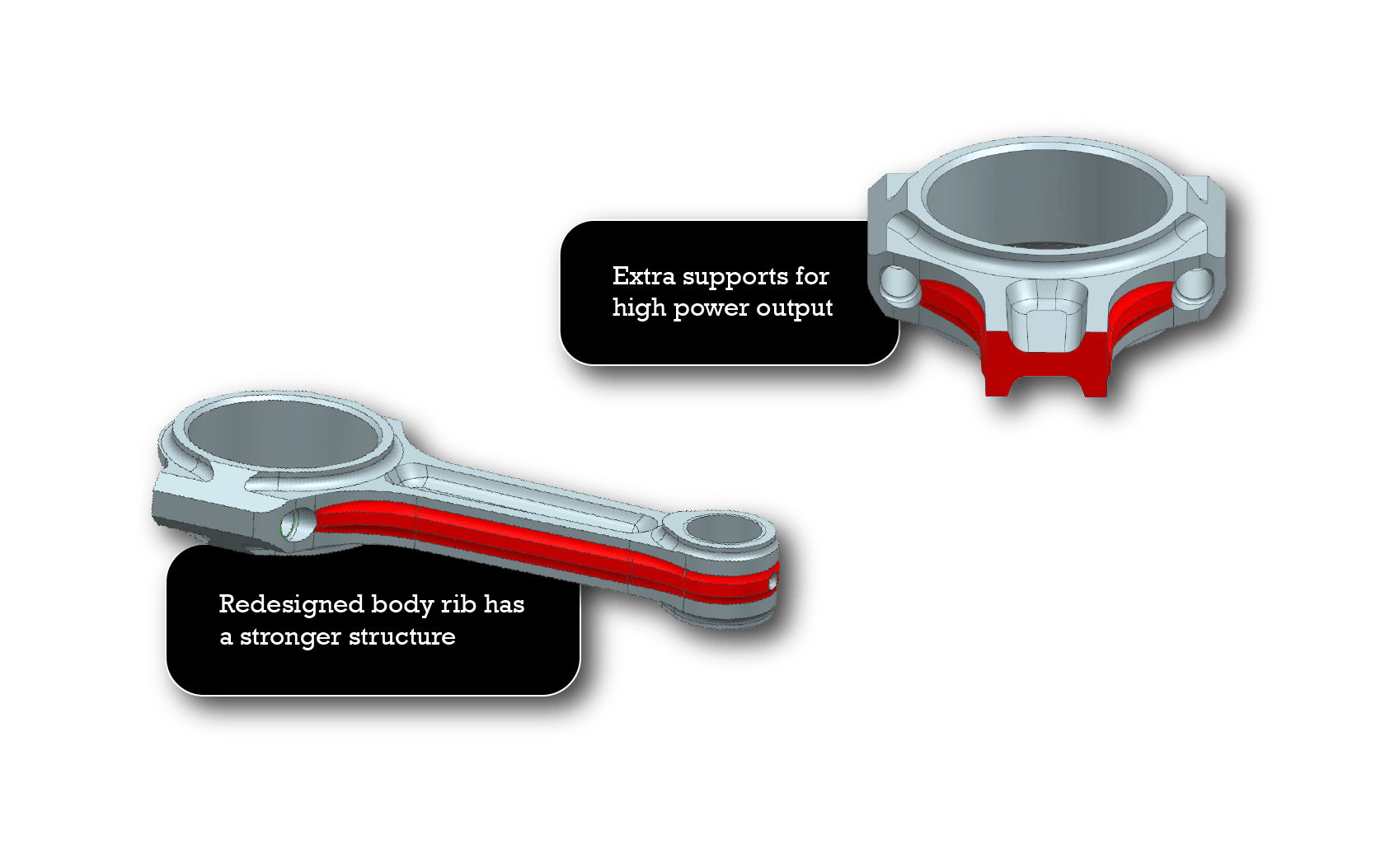 BW I-Beam Connecting Rods - Toyota GR Supra B58