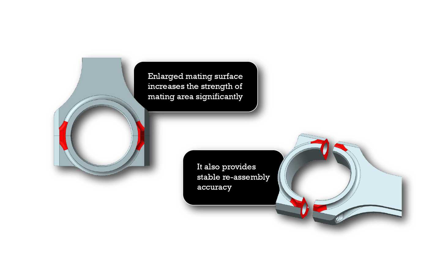 BW H-Beam Connecting Rods - BMW M140i and M240i F20/F22 B58