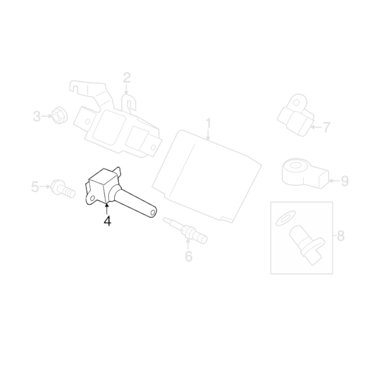 Genuine Toyota Coil Pack - Toyota GR86 ZN8 FA24