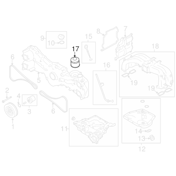 Genuine Toyota Oil Filter - Toyota GR86 ZN8 FA24