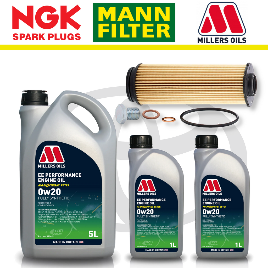 Pack d'entretien à domicile pour Toyota GR Supra B58 - Millers Oil Premium