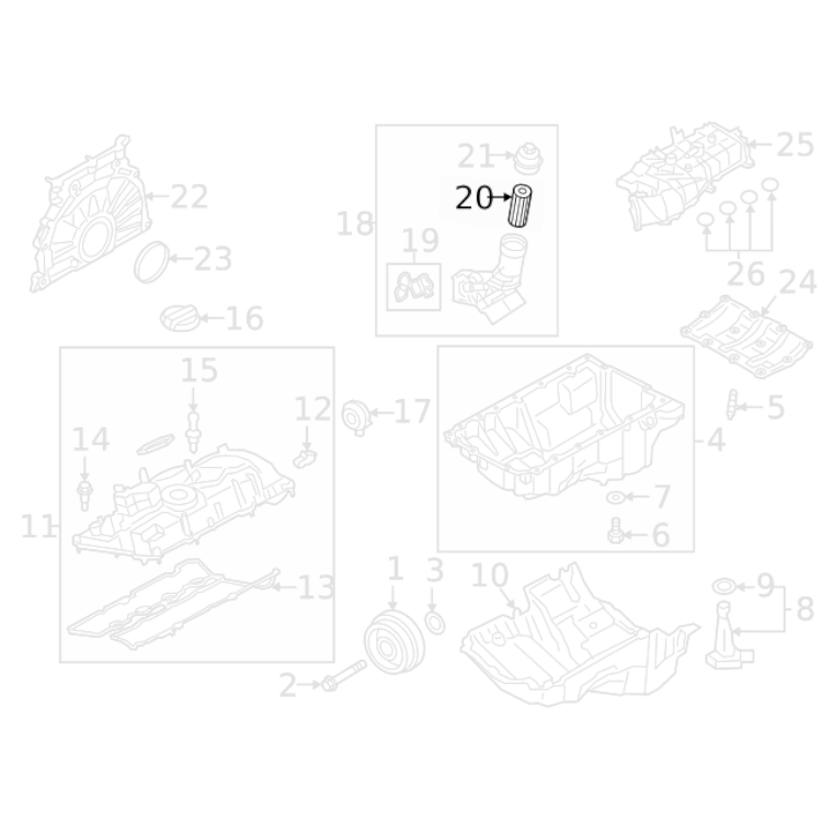 Filtre à huile d'origine Toyota – Toyota GR Supra A90 B58