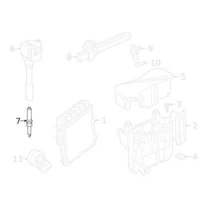 Genuine Toyota Spark Plugs - Toyota GR Supra A90 B58