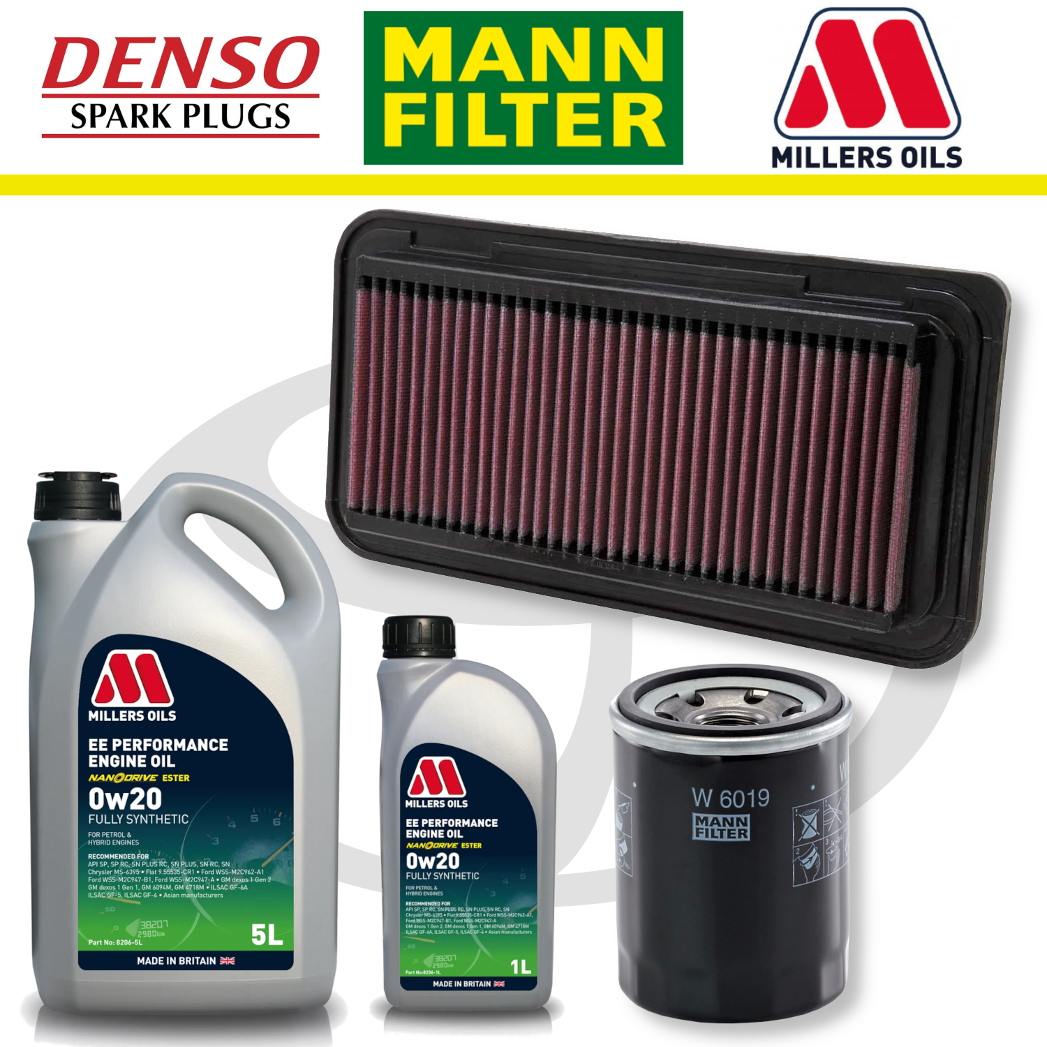 Toyota GT86 FA20 Home Service Pack - Millers Oil Premium