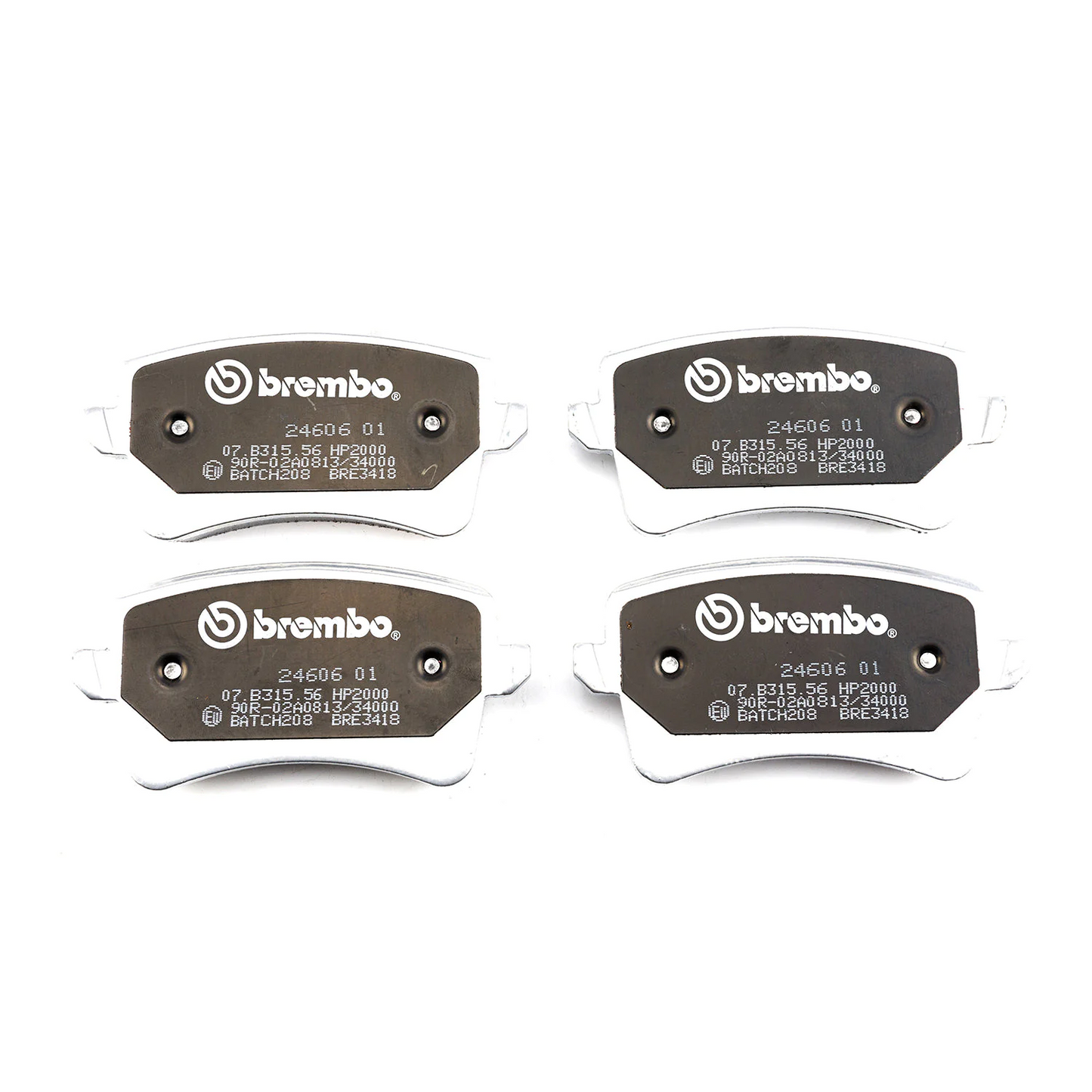 Brembo Sport HP2000 Rear Brake Pads - 07.B315.56 - Audi S4/S5 B8/B8.5