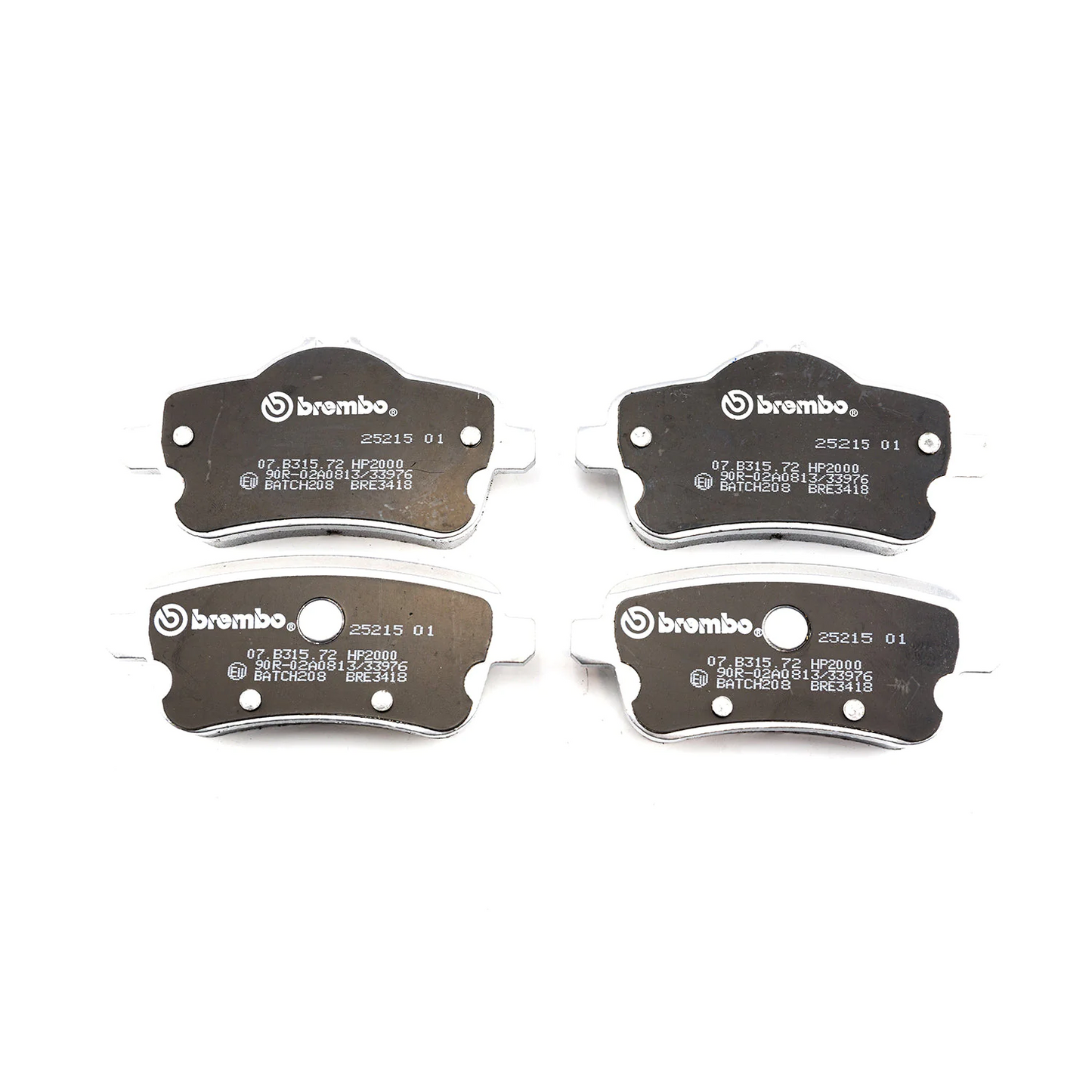 Brembo Sport HP2000 Rear Brake Pads - 07.B315.79 - Mercedes C63 W205