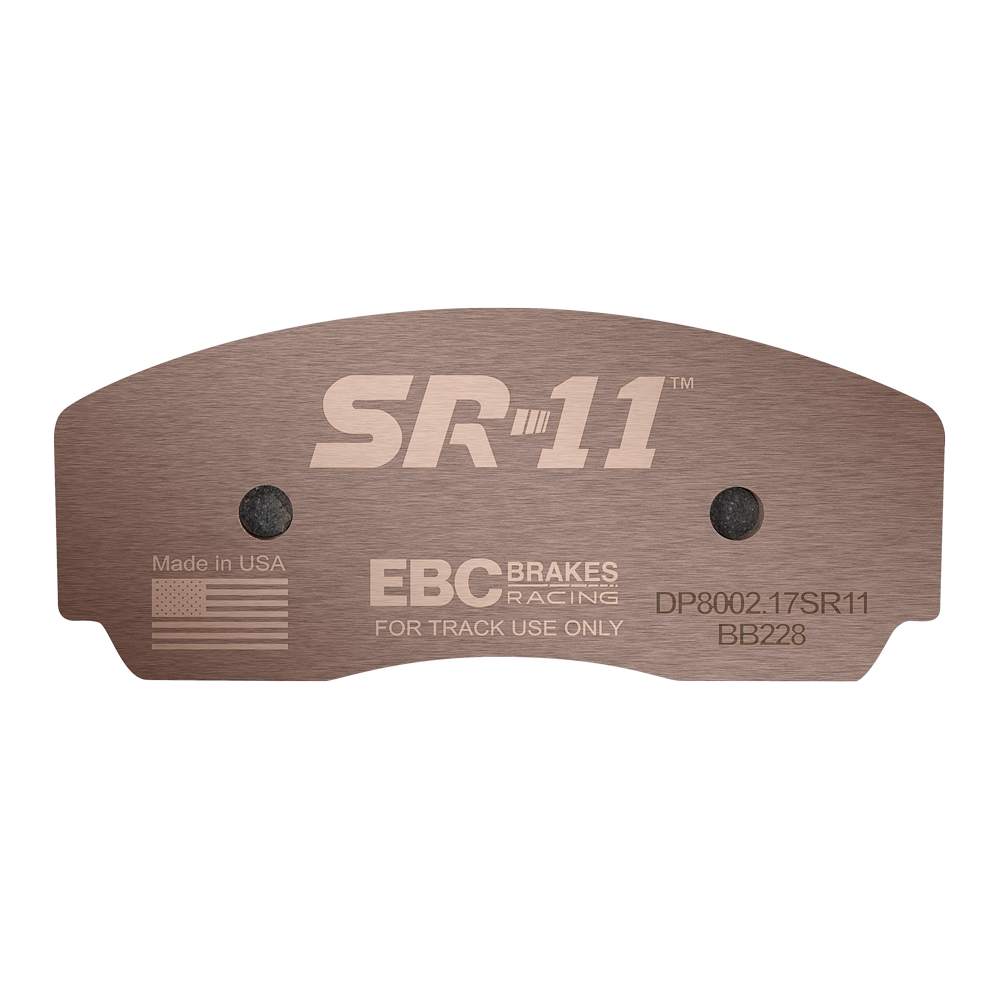 EBC Racing SR11 Apollo-4 300/330/355mm Big Brake Kit Replacement Track Brake Pads DP8002.17SR11