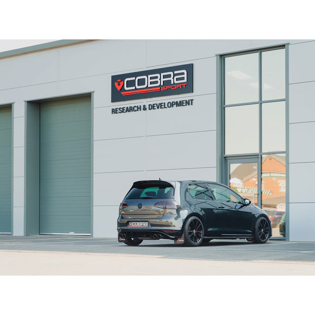 Cobra Sport VW Golf GTI (MK7) 2.0 TSI (5G) (12-17) Quad Exit Cat Back Golf R Style Performance Exhaust