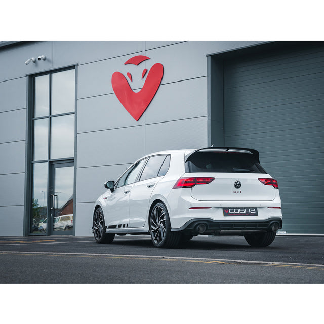 Cobra Sport VW Golf GTI (Mk8) 2.0 TSI (20>) Box Delete Race GPF Back Performance Exhaust