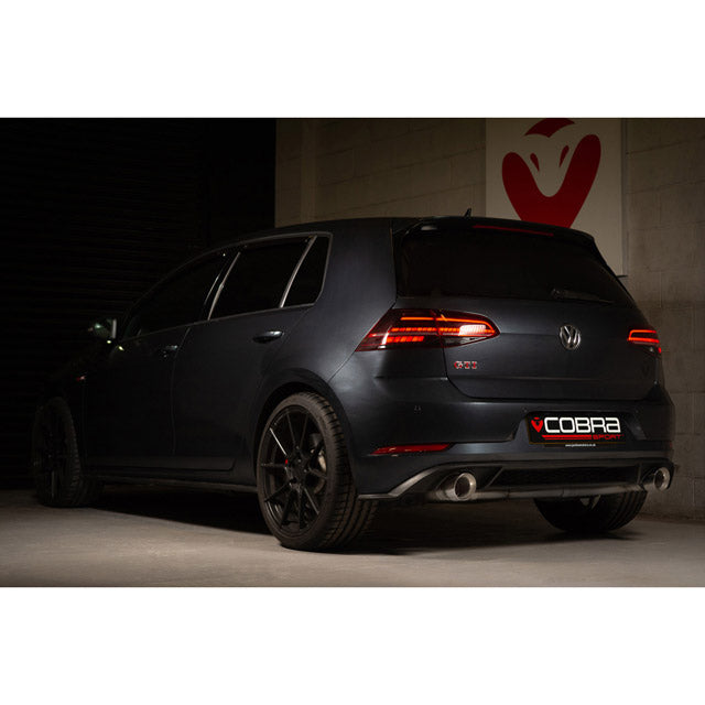 Escape deportivo de alto rendimiento Cat Back para VW Golf GTI (MK7.5) 2.0 TSI (5G) (17-20) Cobra Sport