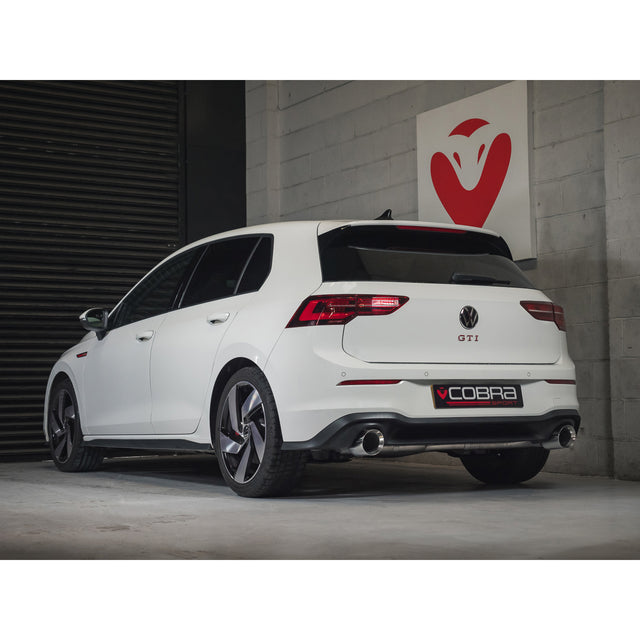 Cobra Sport VW Golf GTI (Mk8) 2.0 TSI (20>) Box Delete Race GPF Back Performance Exhaust