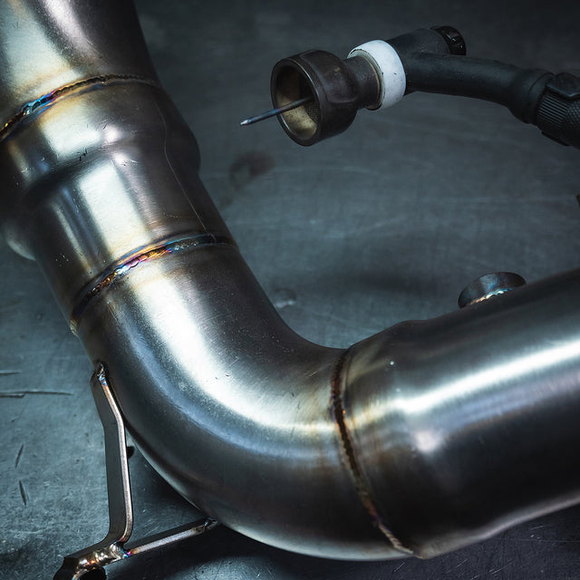 Cobra Sport VW Golf R (Mk8) 2.0 TSI (21>) Front Downpipe Sports Cat / De-Cat Performance Exhaust