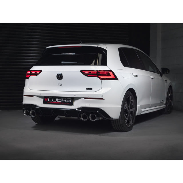 Cobra Sport VW Golf R (Mk8) 2.0 TSI (21>) GPF Back Performance Exhaust