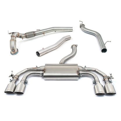 Cobra Sport VW Golf R (Mk8) 2.0 TSI (21>) Valved Turbo Back Performance Exhaust