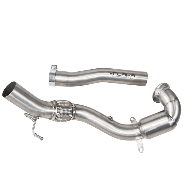 Cobra Sport VW Polo GTI (6C) 1.8 TSI (15-17) Sports Cat / De-Cat Front Downpipe Performance Exhaust