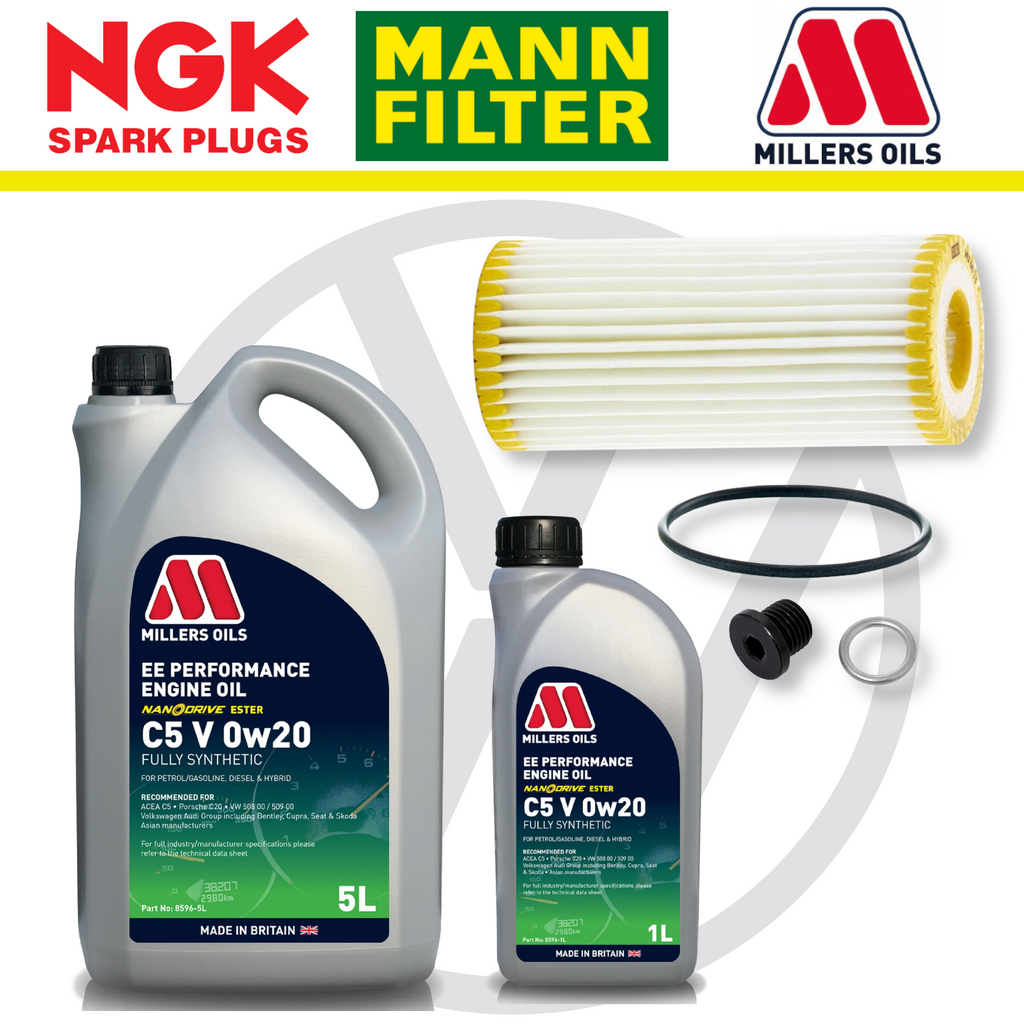 VW Golf Mk8 GTI EA888 Home Service Pack - Millers Oil Premium