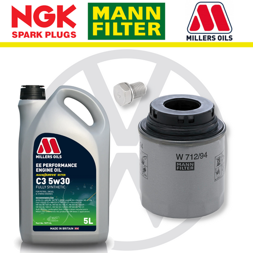 VW Polo Mk5 GTI 6R 1.4 Home Service Pack - Millers Oil Premium