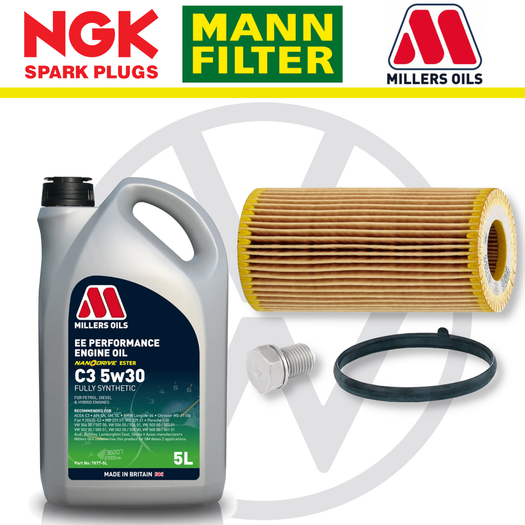 VW Scirocco R EA113 Home Service Pack - Millers Oil Premium