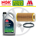 VW Scirocco R EA113 Home Service Pack - Millers Oil Premium