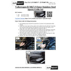Zunsport VW Golf R MK7.5 - Outer Grille Set