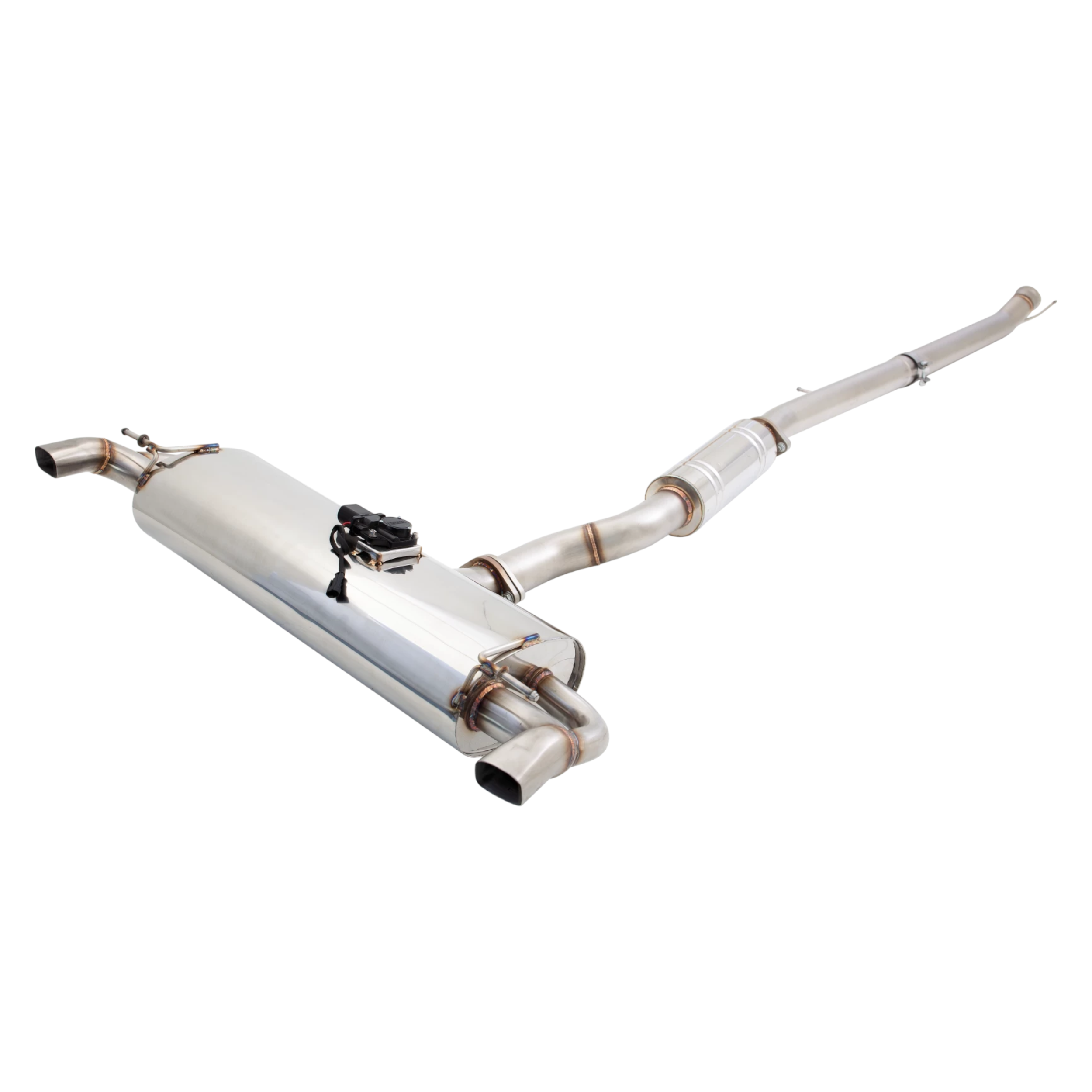 Sistema de escape Cat Back con válvula Varex XForce para Mercedes A45 AMG W176