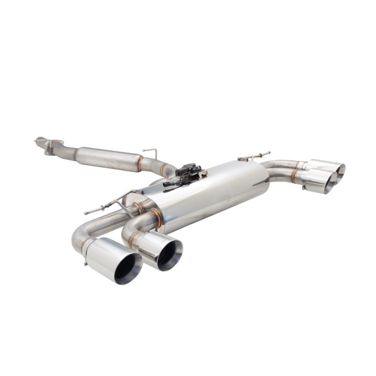 XForce VW Golf R Mk7.5 Hatchback Varex Valved Cat Back Exhaust System