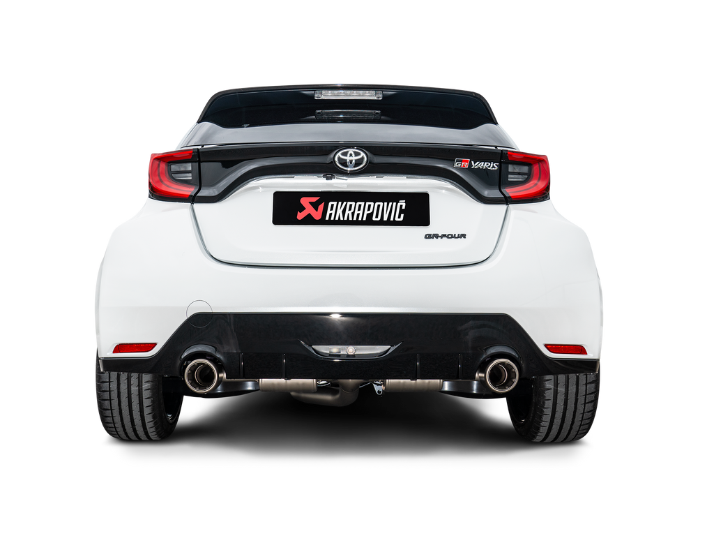 Akrapovic Slip-On Titanium Race Exhaust - Toyota GR Yaris Gen 1