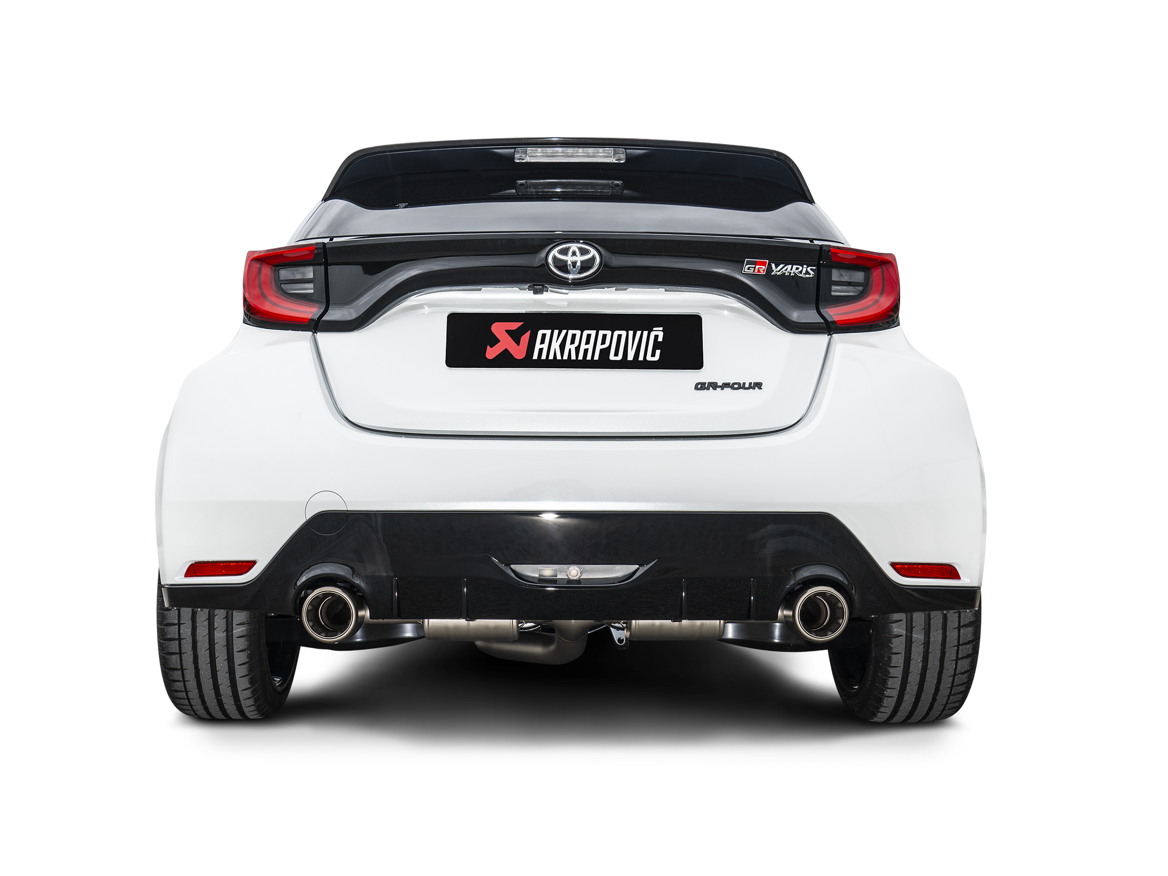 Akrapovic Slip-On Titanium Race Exhaust - Toyota GR Yaris Gen 1