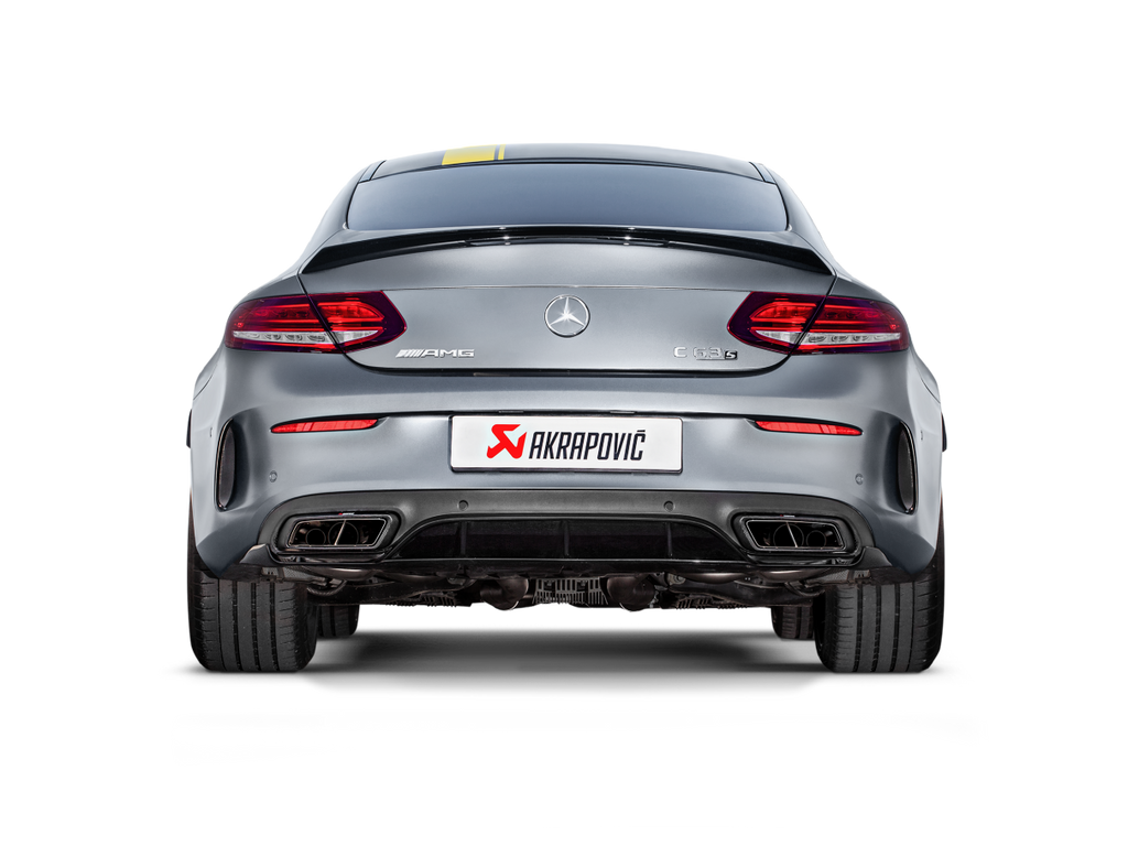 Akrapovic Cat-Back Titanium Exhaust - Mercedes C63 Coupe C205